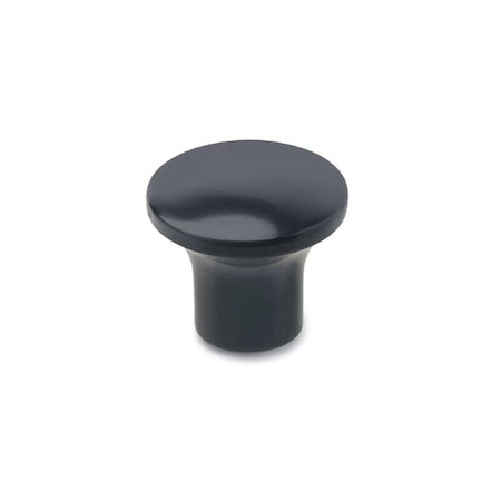 J.W. WINCO GN76-25-M6-D Mushroom Knob Plastic 6NB76/D